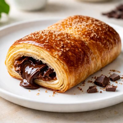 Napolitana de chocolate