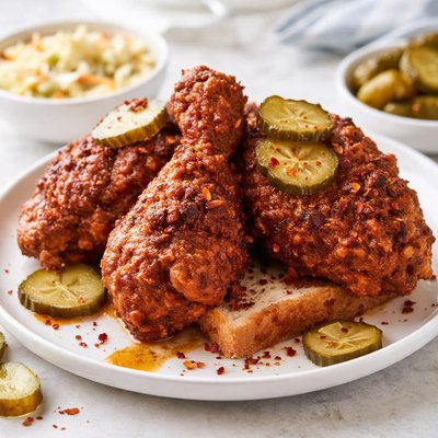 Nashville hot chicken