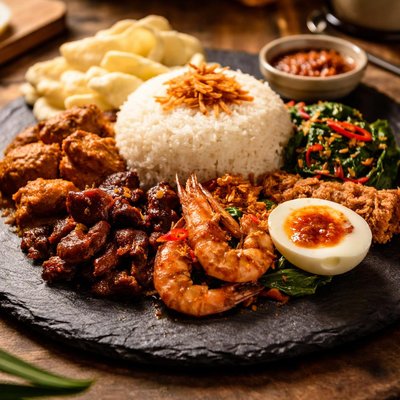 Nasi campur ponti