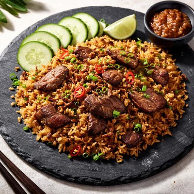 Nasi goreng daging