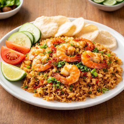 Nasi goreng udang