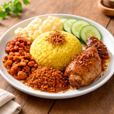 Nasi kuning ayam