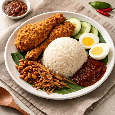 Nasi lemak kfc