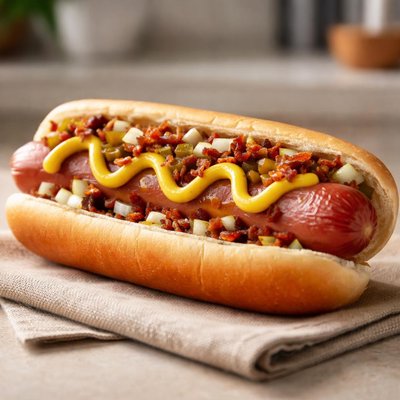 Nathan quarter pound hot dog