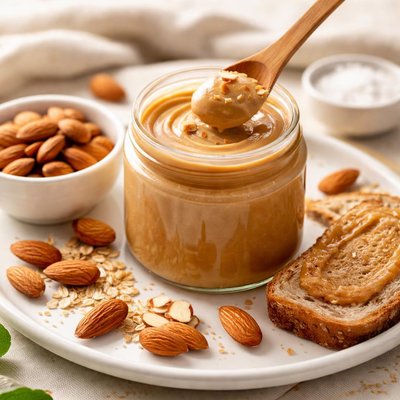 Natural almond butter