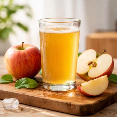 Natural apple juice
