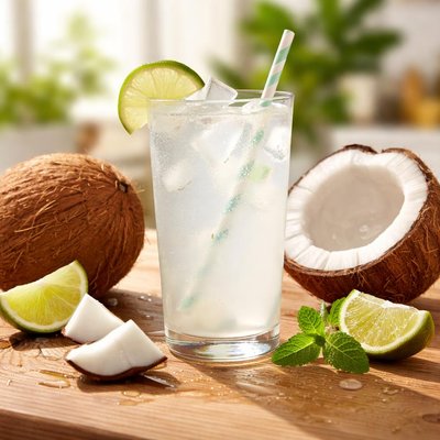 Natural coconut water