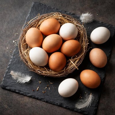 Natural eggs