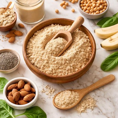 Natural protein powder