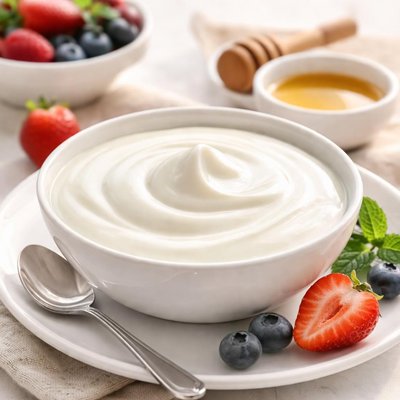 Natural yogurt