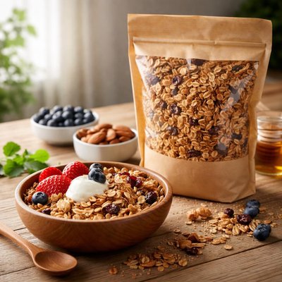 Nature grain granola