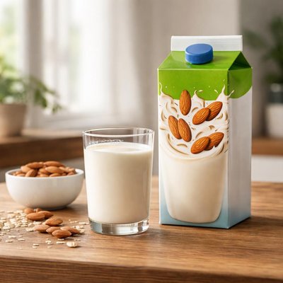 Natures heart almond milk swetened