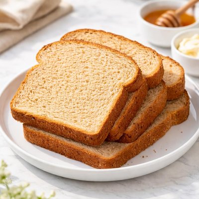 Natures own honey wheat bread