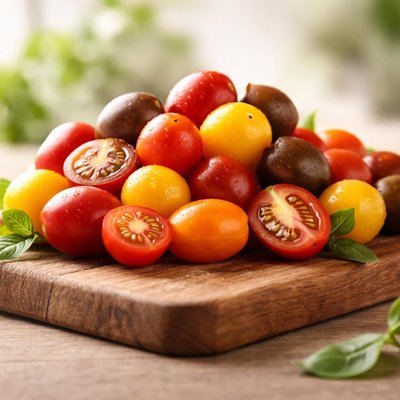 自然甜蜜的混合番茄