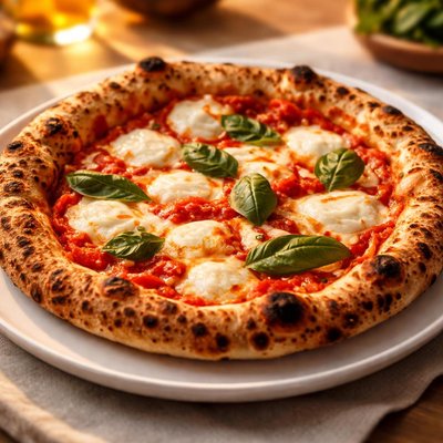 Neapolitan style pizza