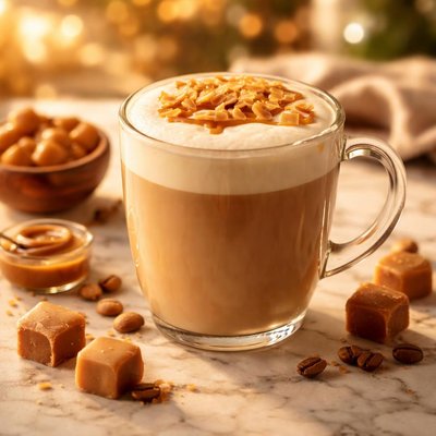 Nescafe caramel latte