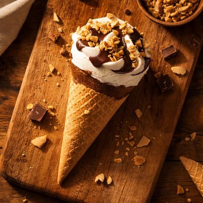 Nestle ice cream cone