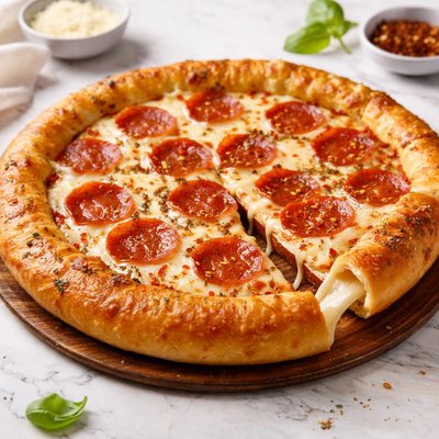 New york style stuffed crust