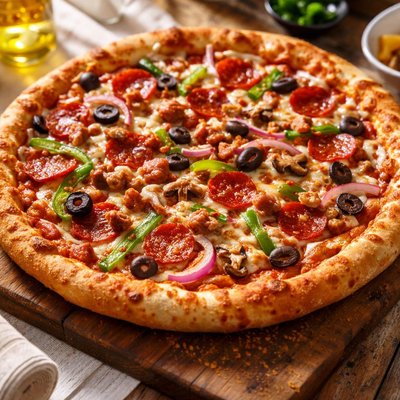 纽约风格至尊披萨
