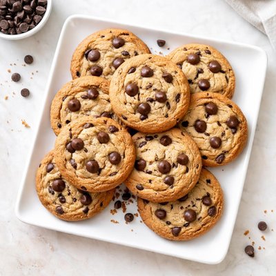 Nice chocolate chip cookies