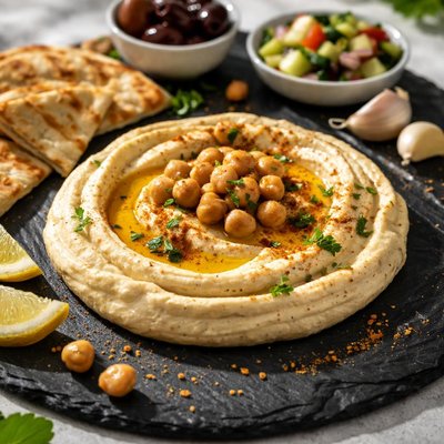 Nick the greeks hummus