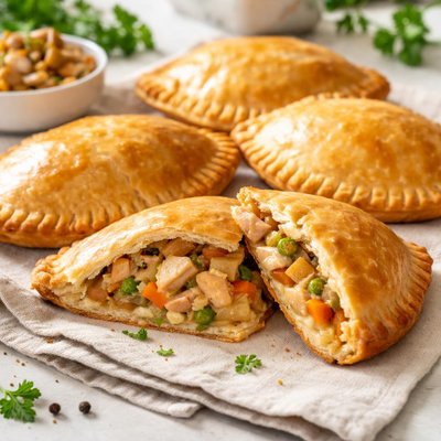 Nigerian chicken pie