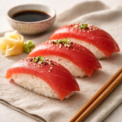 Nigiri with tuna