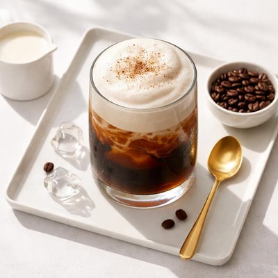 Nitro cold foam coffee