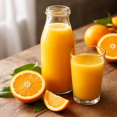 No added sugar orange juice