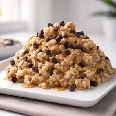 No bake cookie dough oatmeal