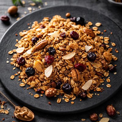 No sugar added granola