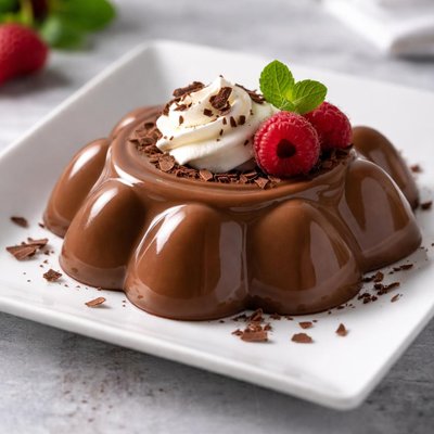 No sugar chocolate pudding