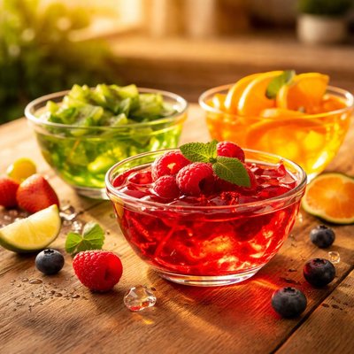 جيلو بدون سكر