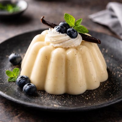 No sugar vanilla pudding