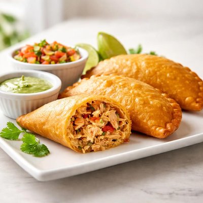 Noches de columbia chicken empanada
