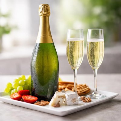 Non-alcoholic sparkling wine