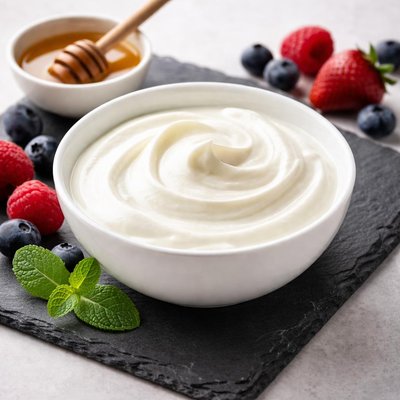 Non-fat plain yogurt