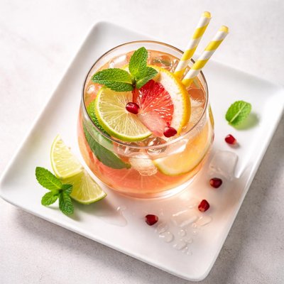 Non alcoholic cocktail