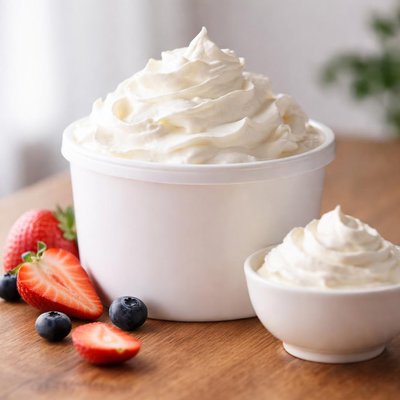 Non fat whipped cream