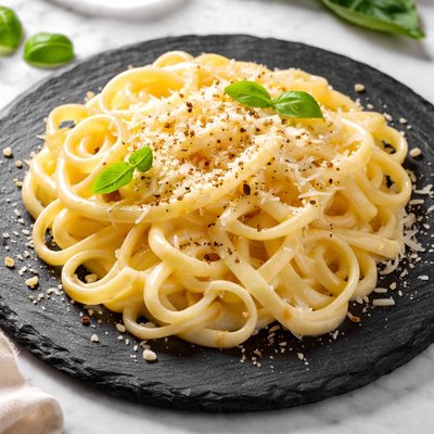 Noodles with cheese