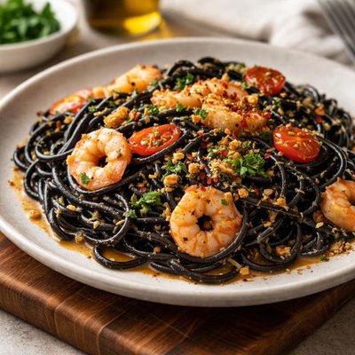 North italia squid ink tonnarelli