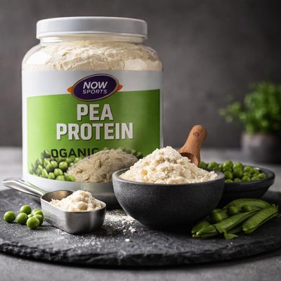 Now sports organic pea protein