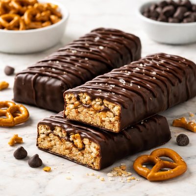 Nugo dark chocolate pretzel