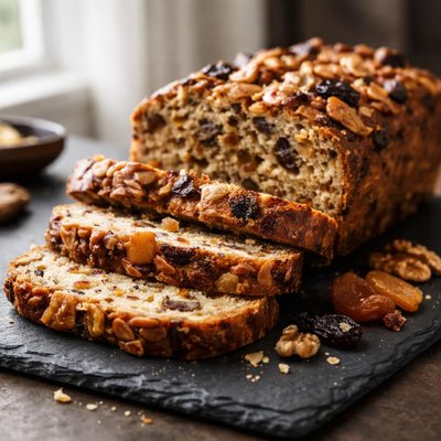 Nut and fruit bread