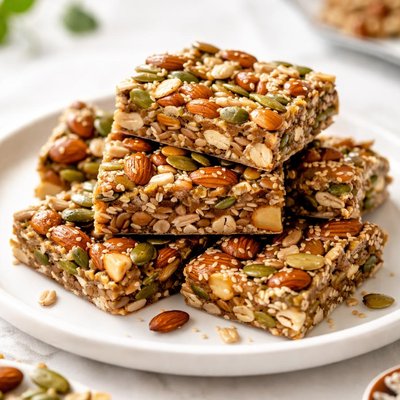 Nut and seed bar