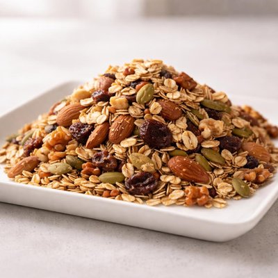 Nut and seed muesli