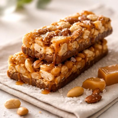 Nut bar salted caramel