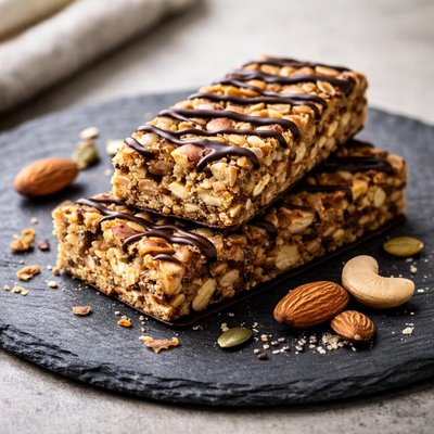 Nut protein bar