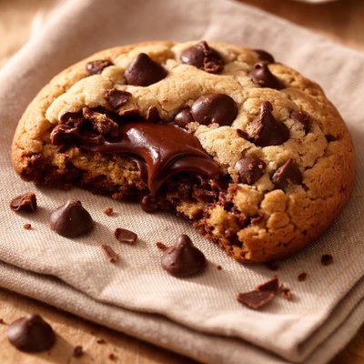 Nutella chocolate chip cookie