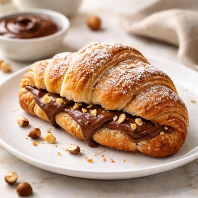 Nutella croissant